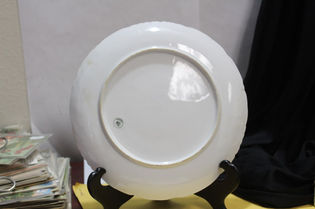 A Ceramic Austrian Pheasant Plate - 8