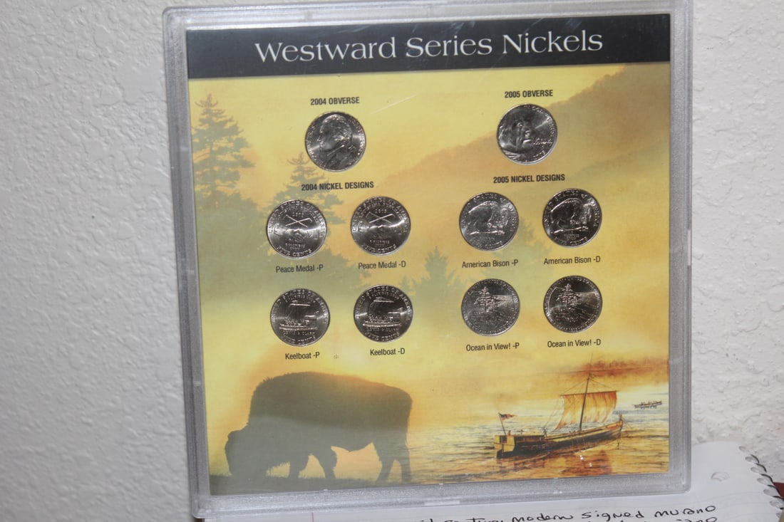 Westward Series Nickels: as shown
