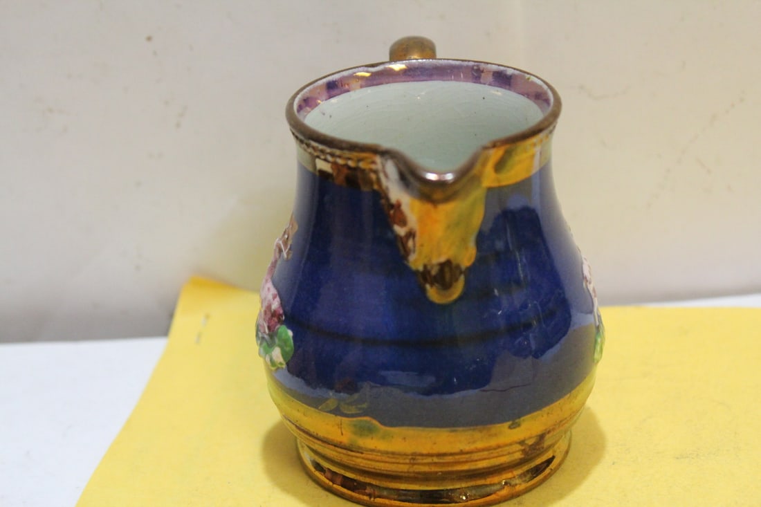 A Ceramic Lusterware Creamer - 2
