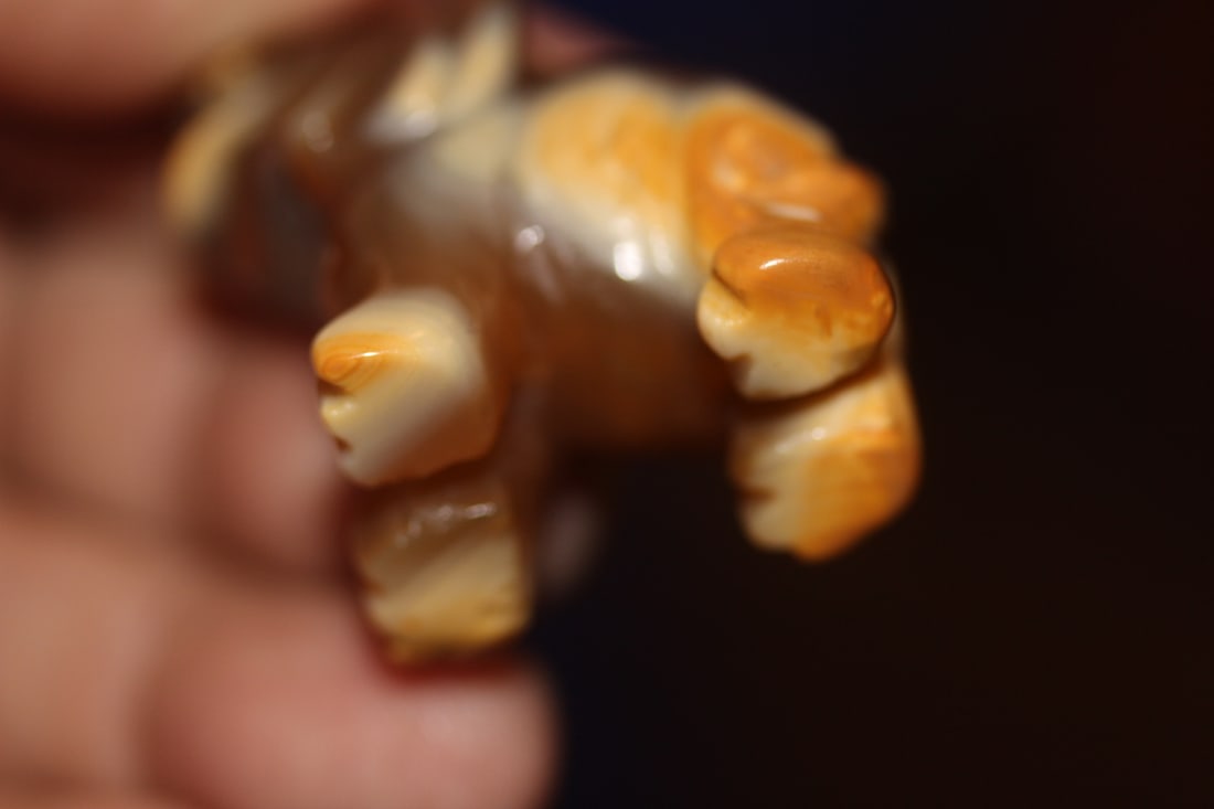 Chinese Agate Elephant - 4