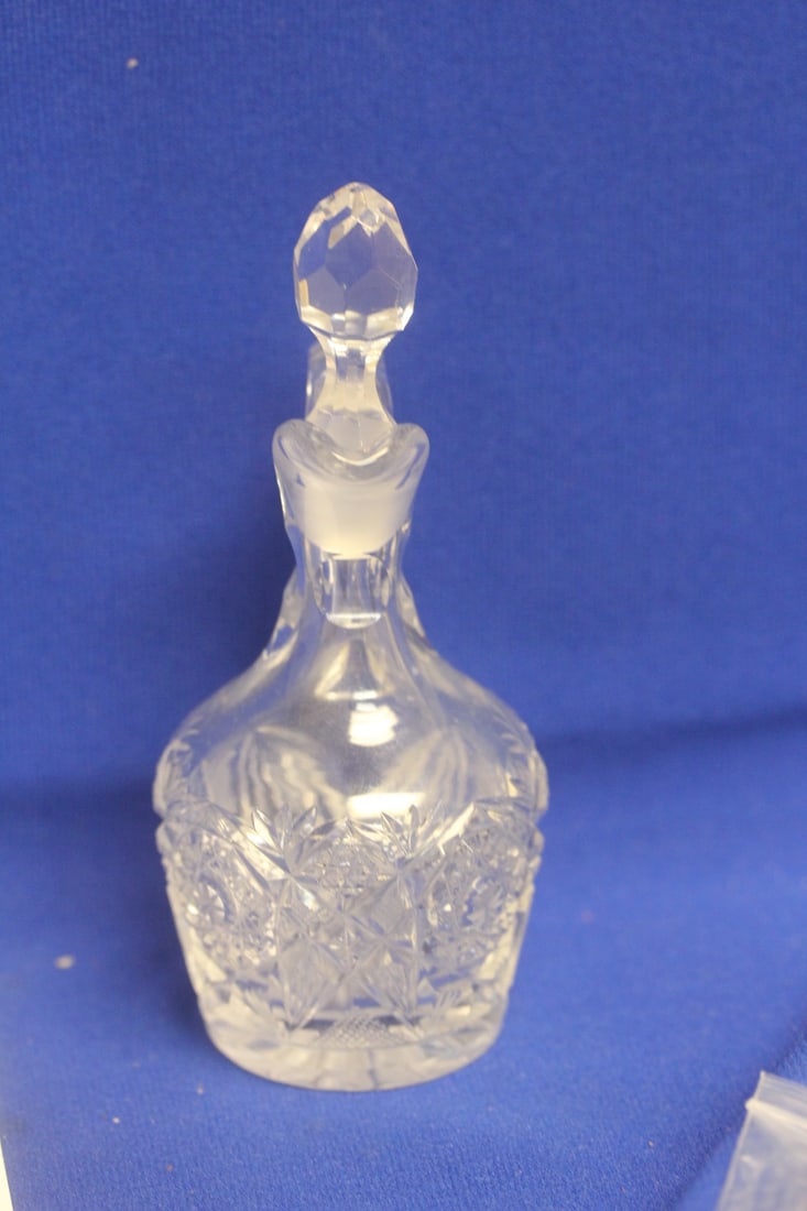 Cut Glass Cruet - 2
