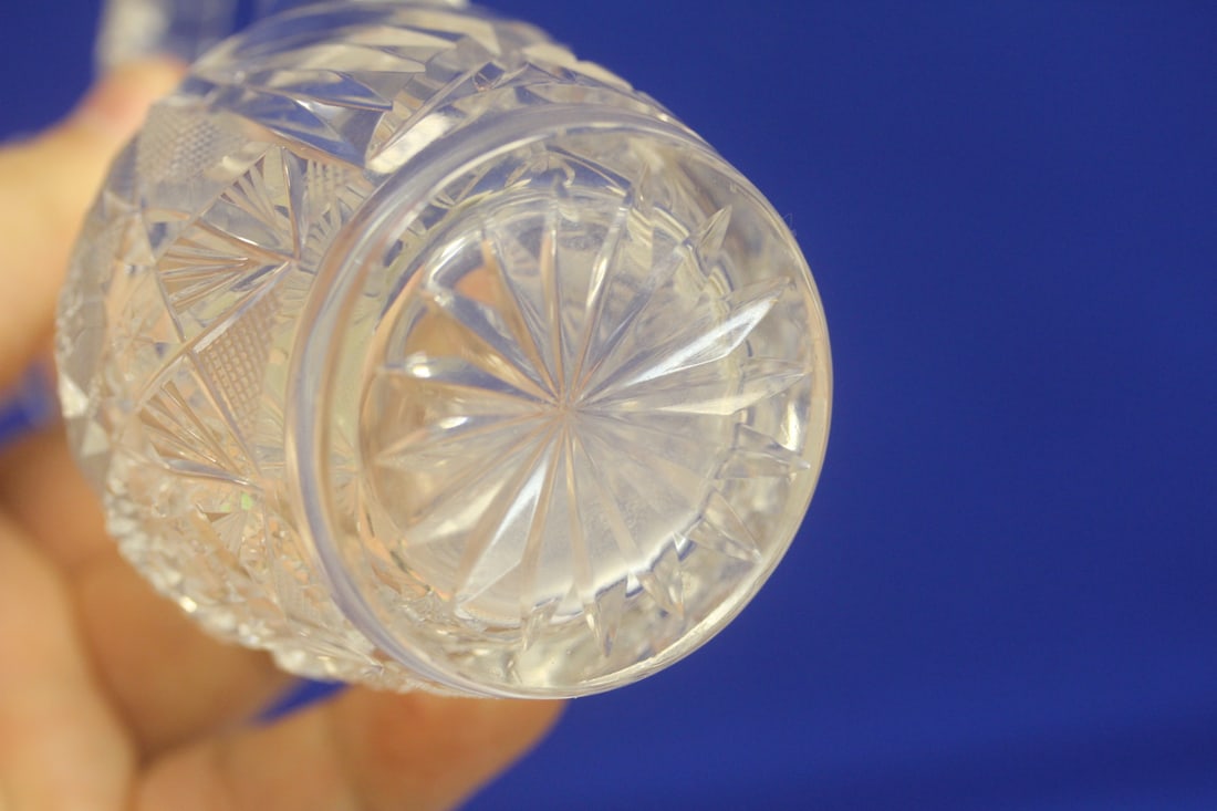 Cut Glass Cruet - 4