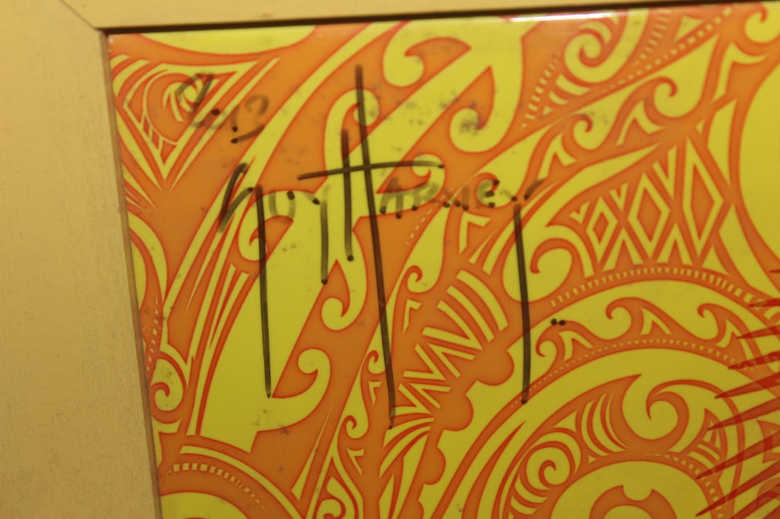Signed Guy Harvey Marlin Tile - 3