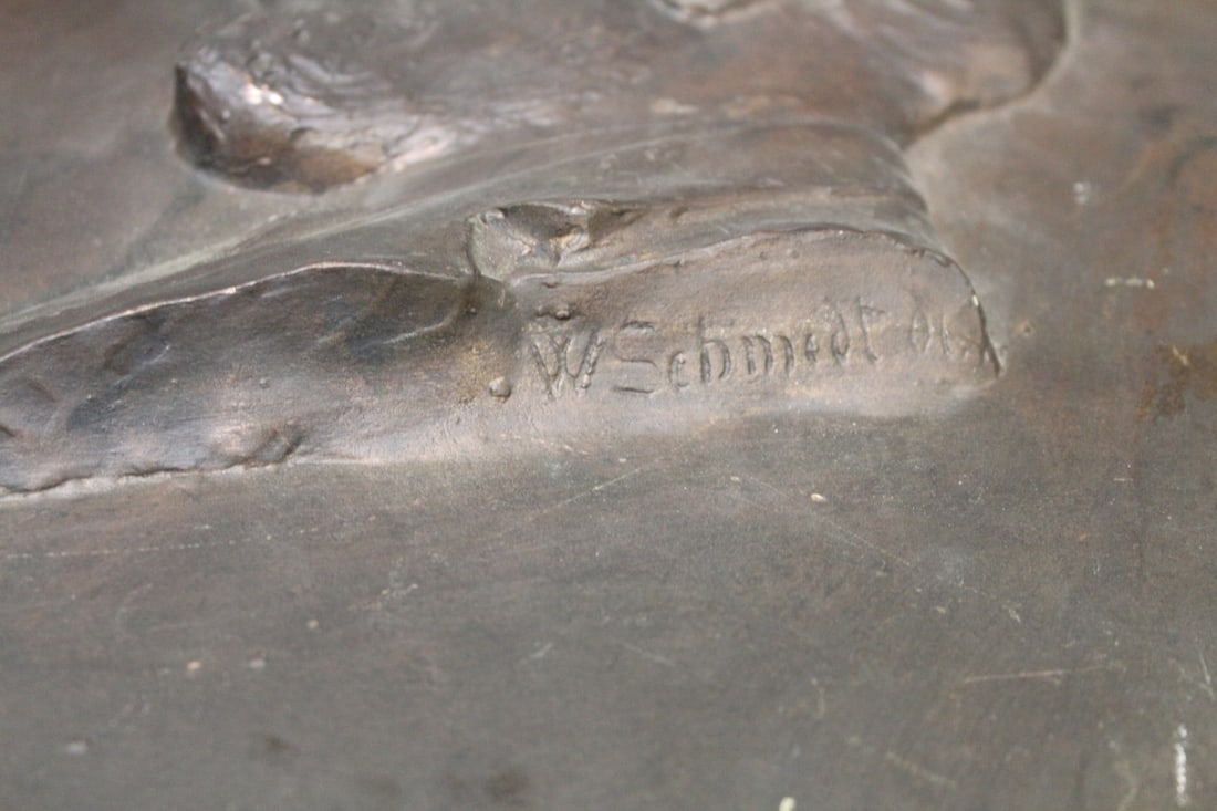 A Bronze Plaque - 2