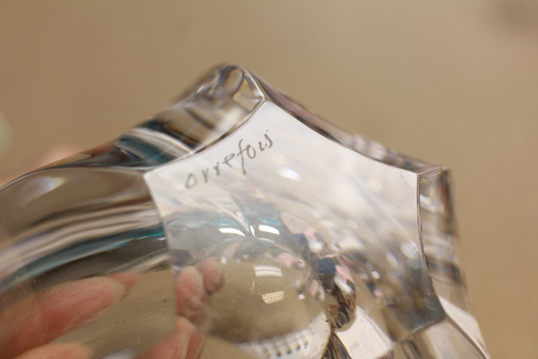 Signed Orrefors Bowl - 5