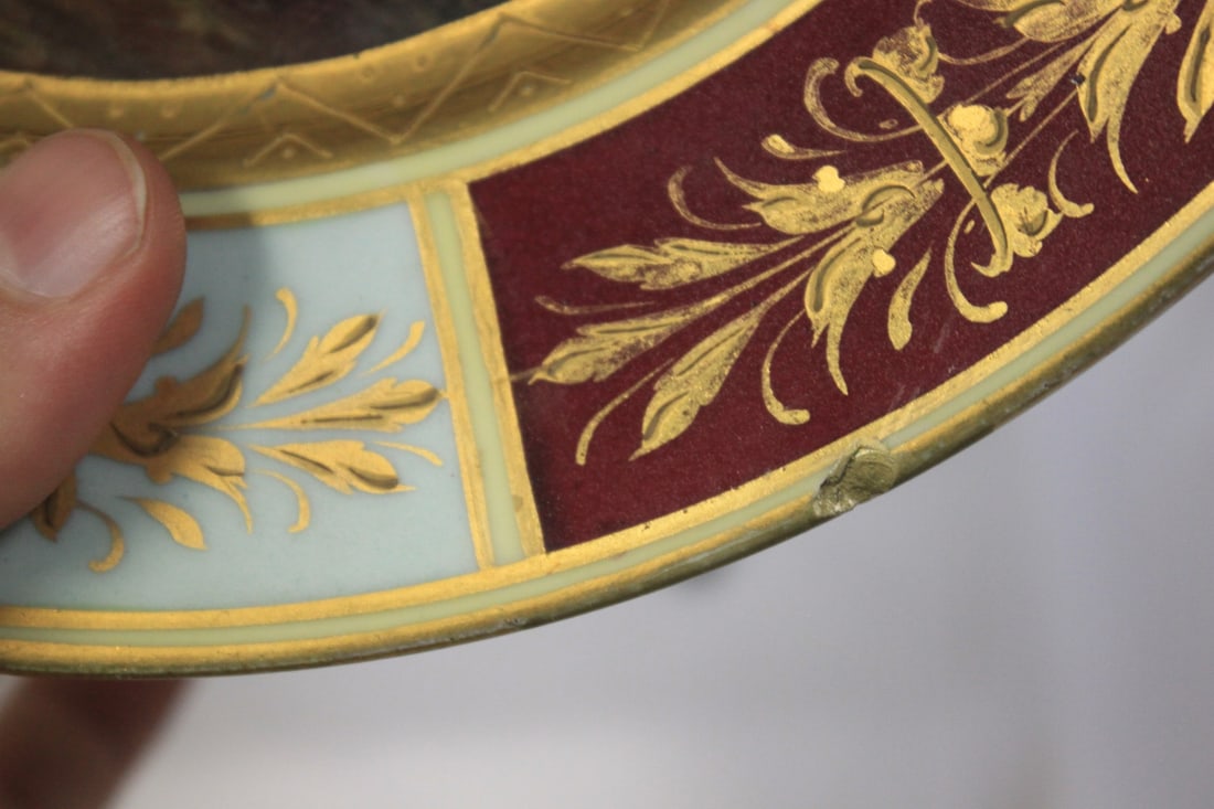 A Handpainted Austrian Plate - 6