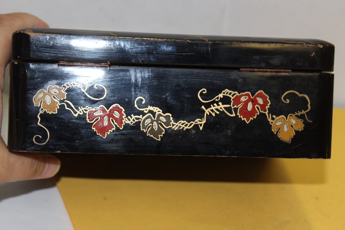 A Japanese Lacquer Box - 6