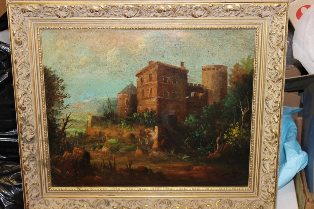An Oil on Board by Listed? Artist Bertigini (1 of 14)