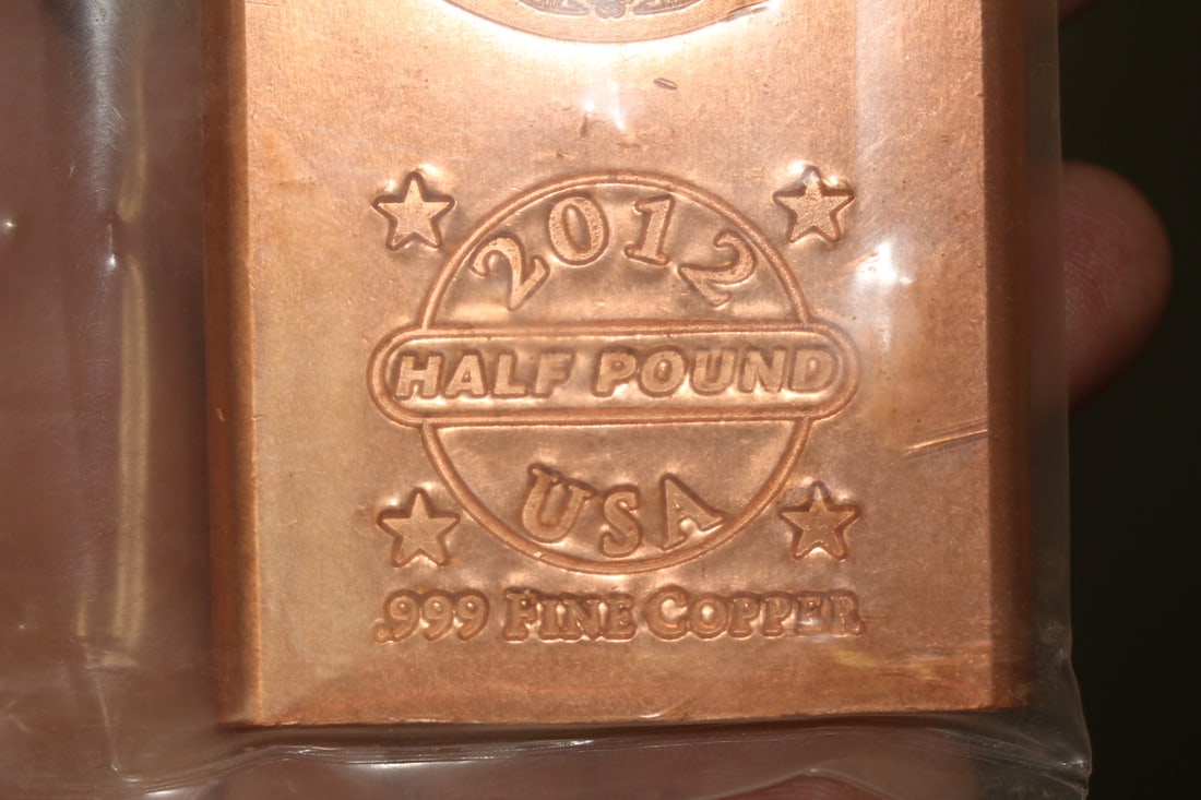 Half Pound Copper Bar - 2