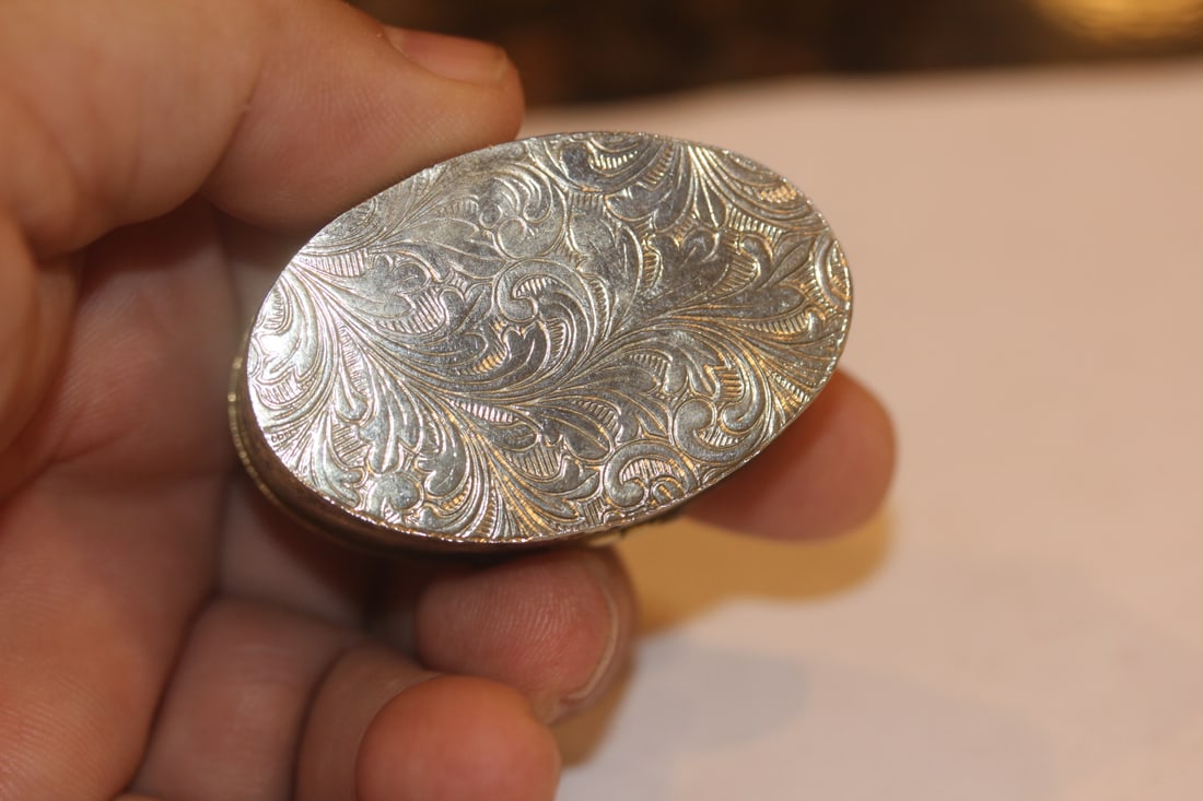Enamel Pill Box - 4