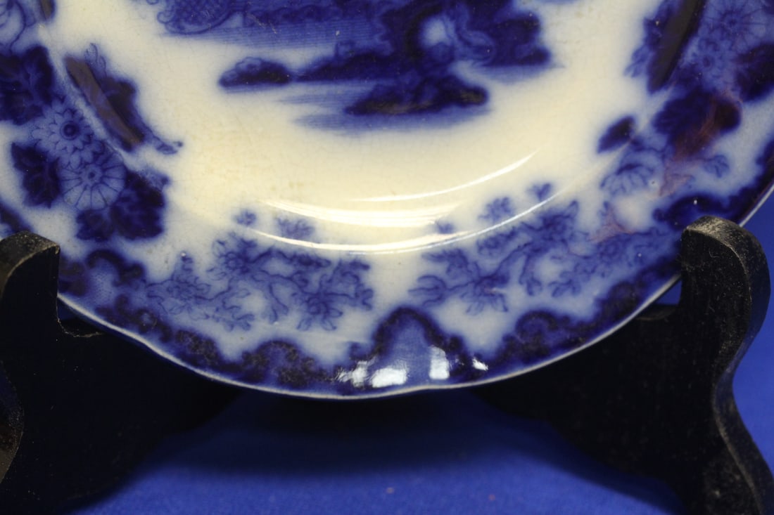 Flow Blue Plate - 4