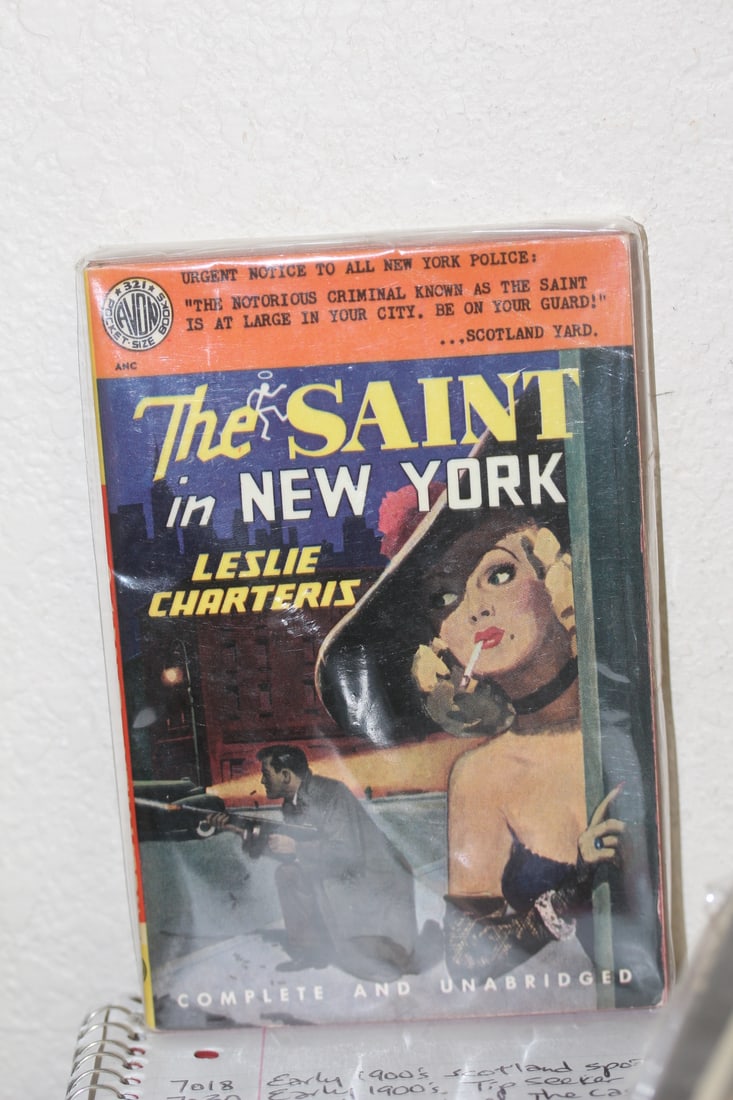 The Saint in New York: paperback novel