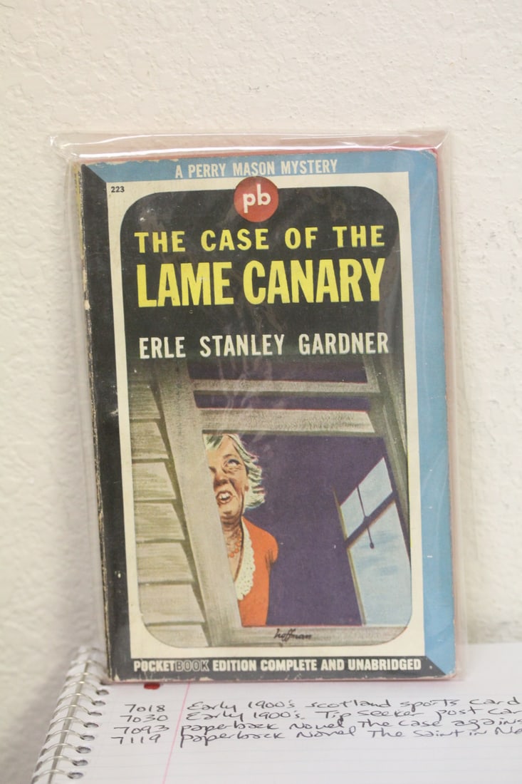 The Case of the Lame Canary: paperback novel