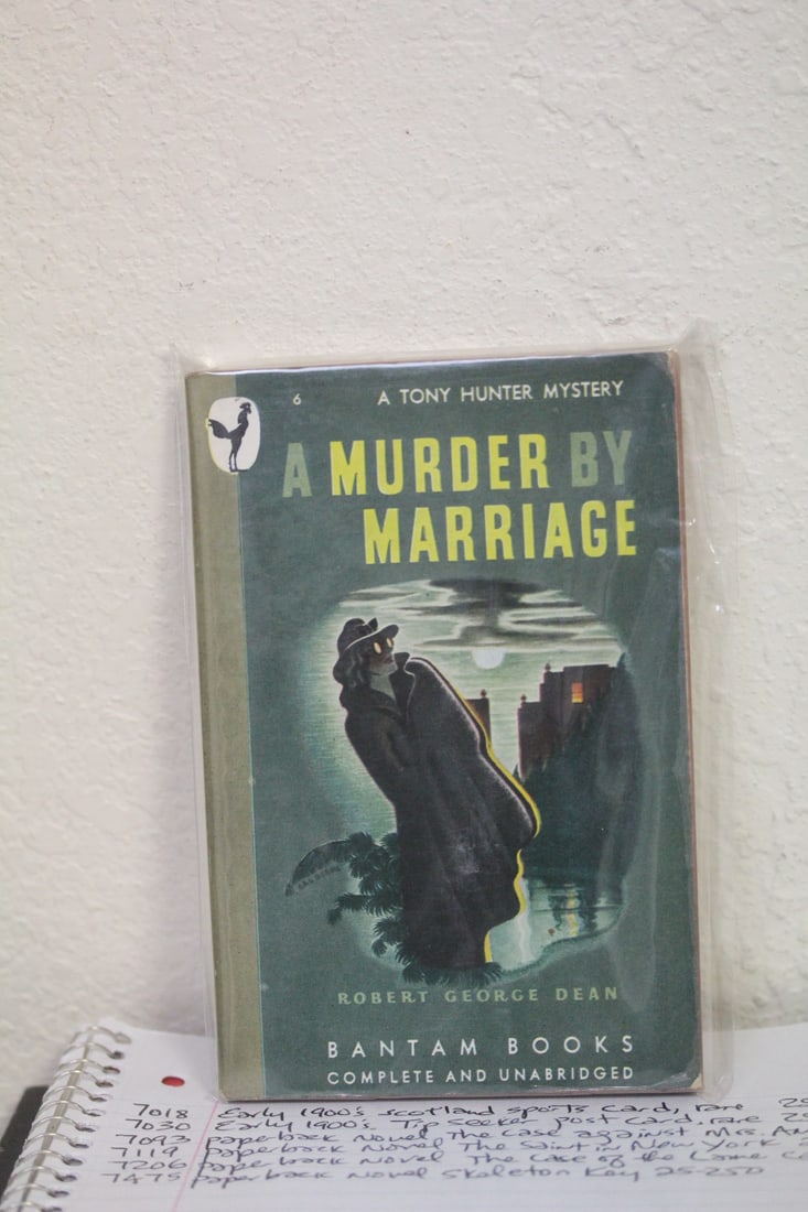 Paperback Novel: Murder by Marriage: as shown
