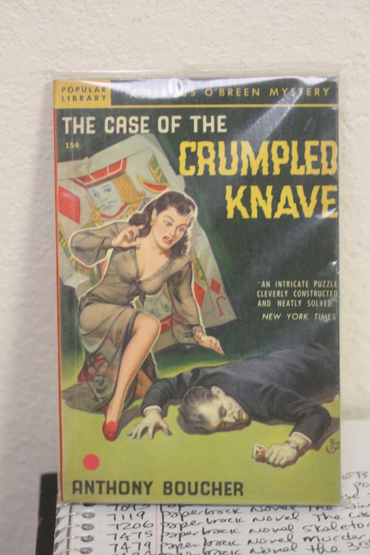 The Case of the Crumpled Knave: paperback novel