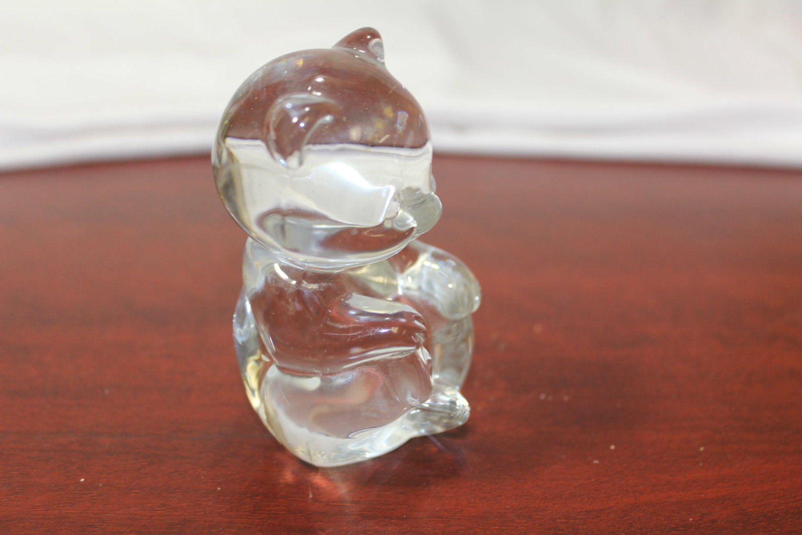 A Signed Glass Bear - 3