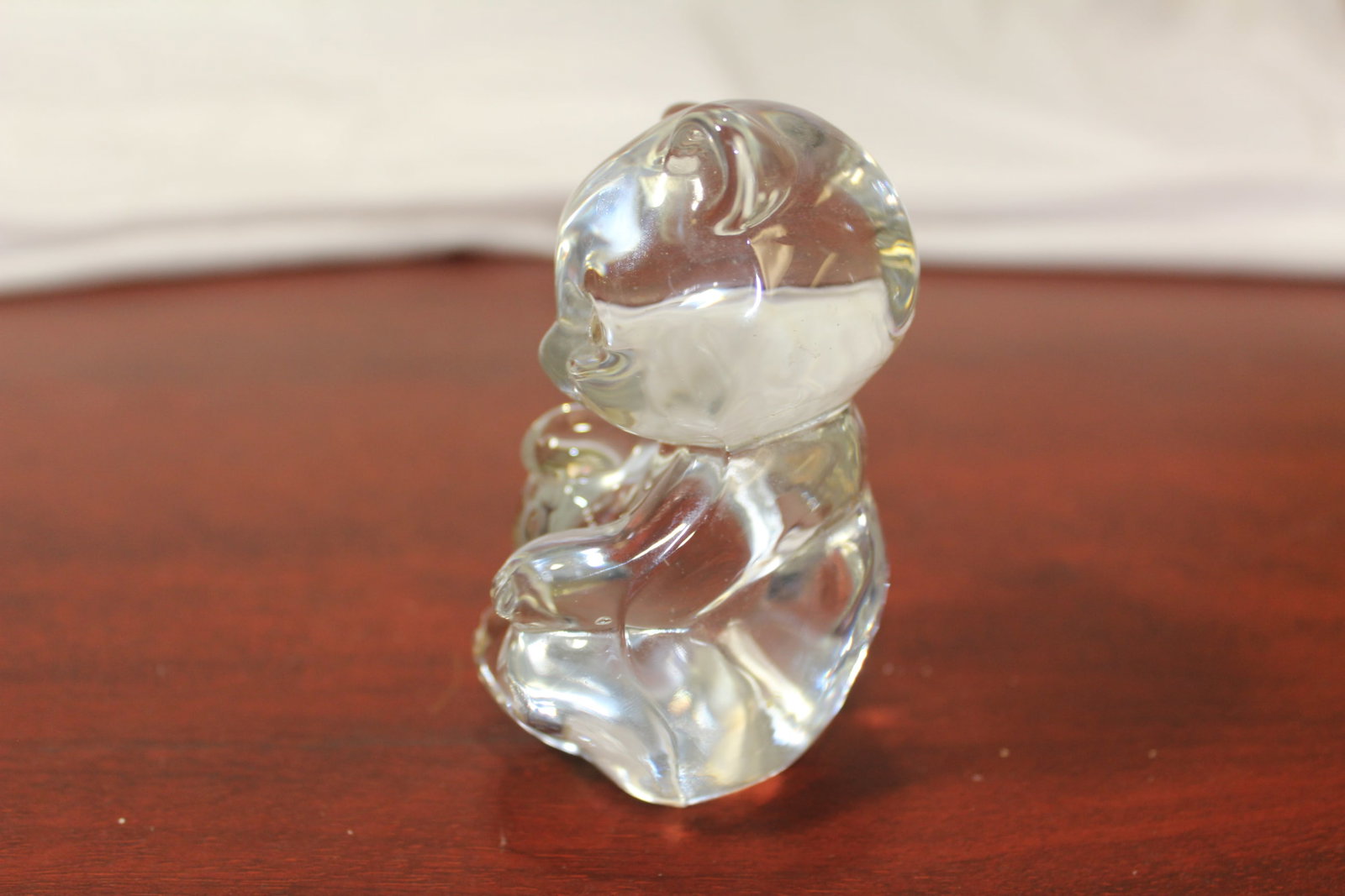 A Signed Glass Bear - 5