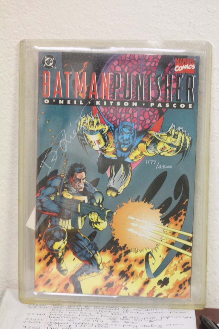 Autographed Batman Punisher Comic (1 of 4)