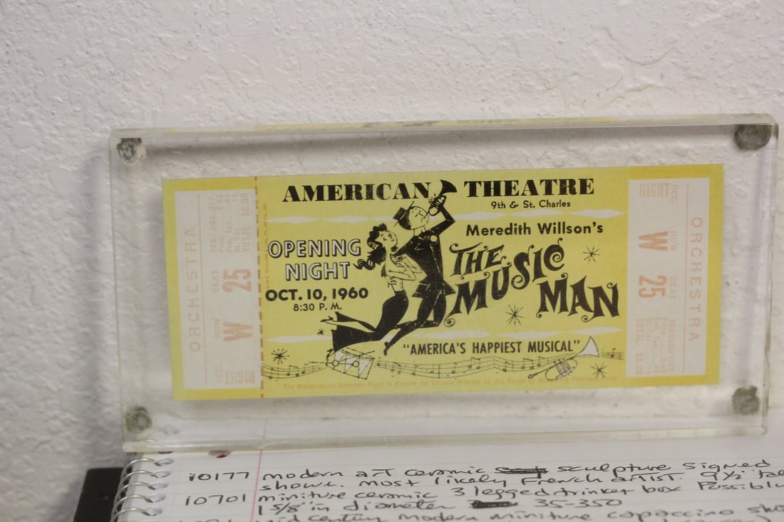 1960 Unusued American Theatre Ticket (1 of 3)