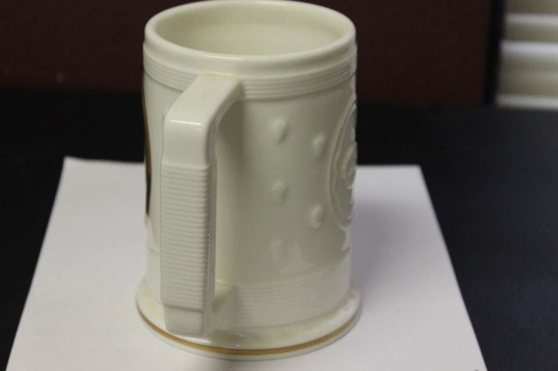 A Franklin Mint Carlsberg Beer Mug: 5 3/4" tall