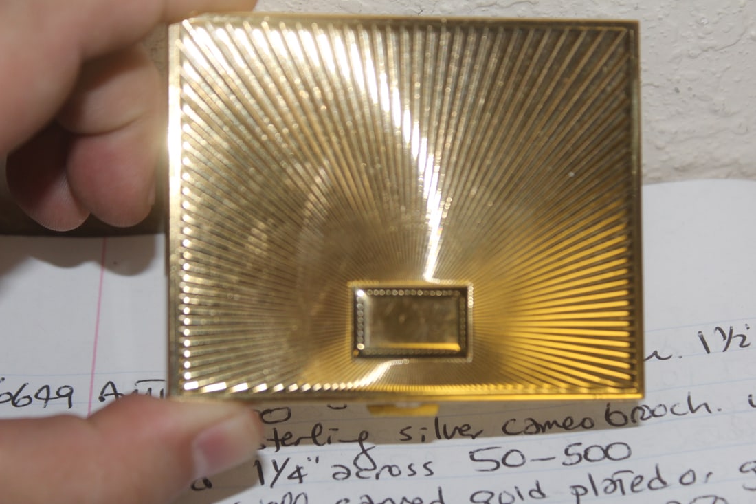 Revlon Compact: 3 1/4" across