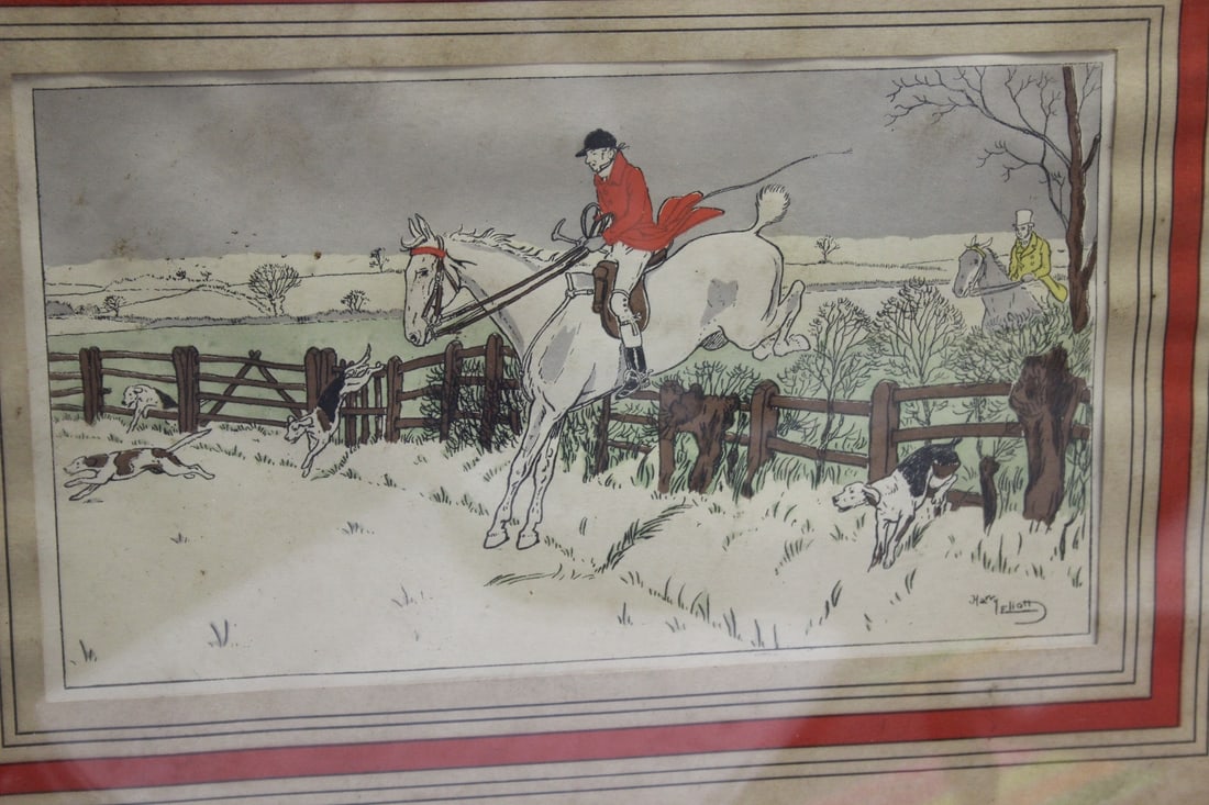 Harry Eliott's Engraving or Print (1 of 6)