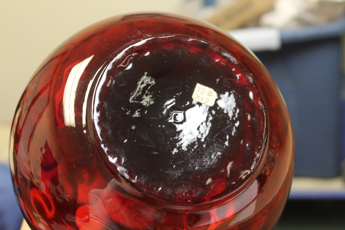 Ruby Red Jar - 5