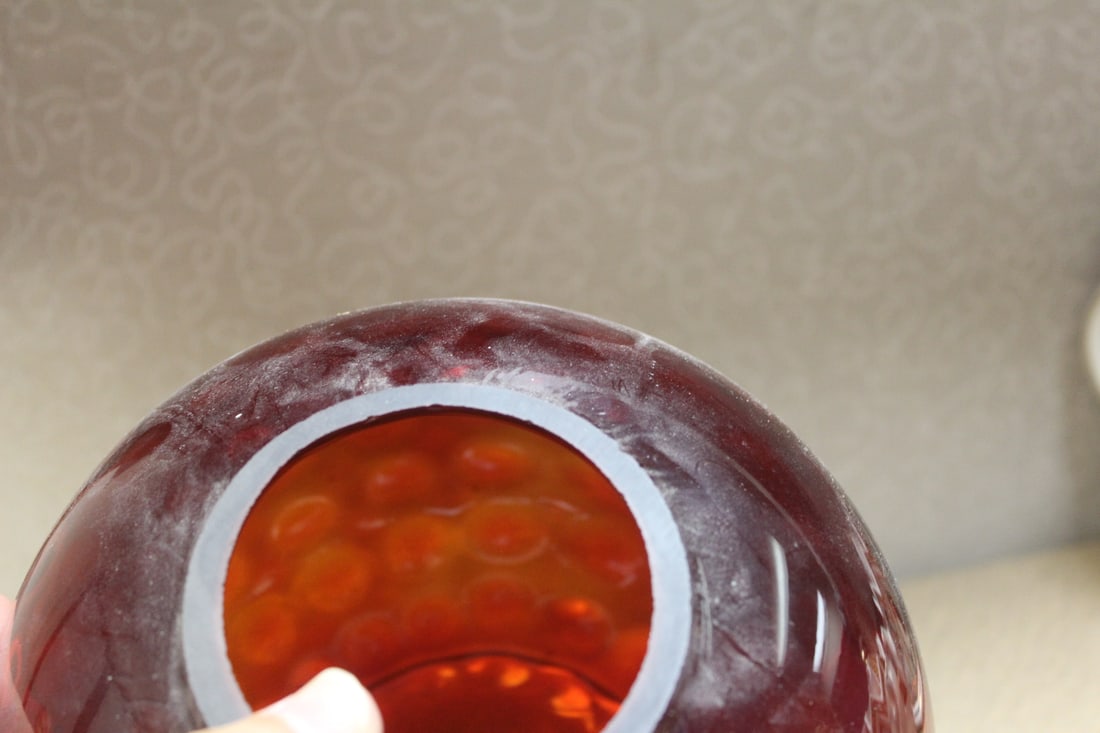 Ruby Red Jar - 6