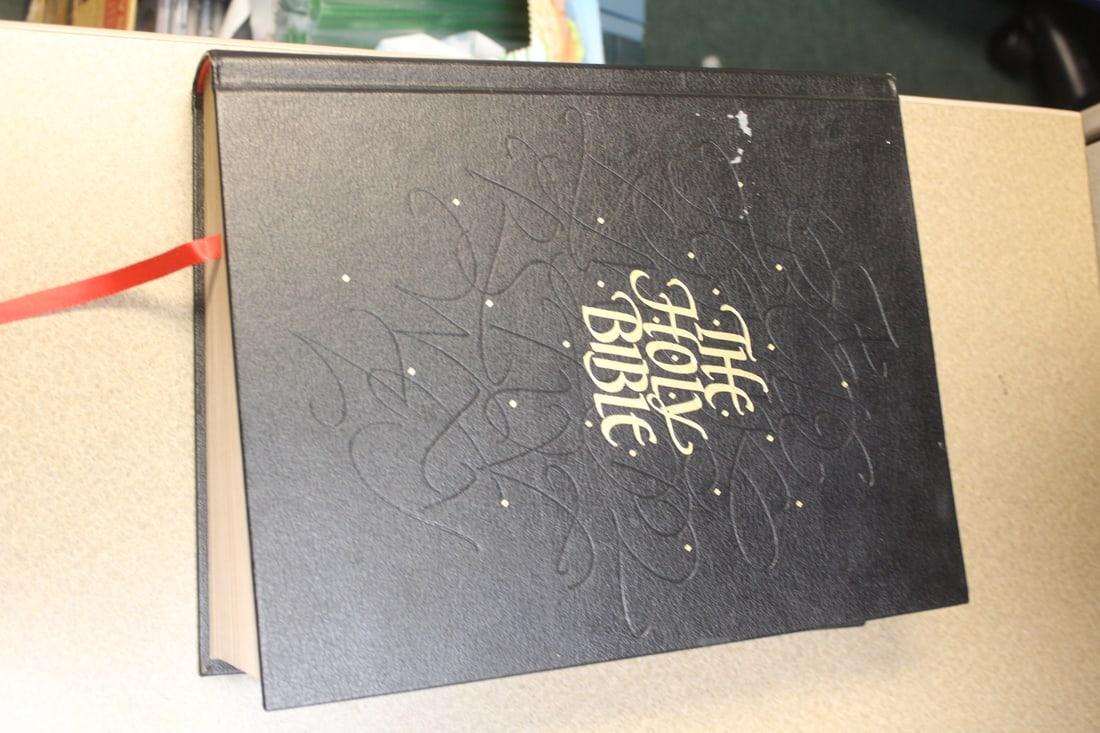 Hardcover Book: The Holly Bible (1 of 3)