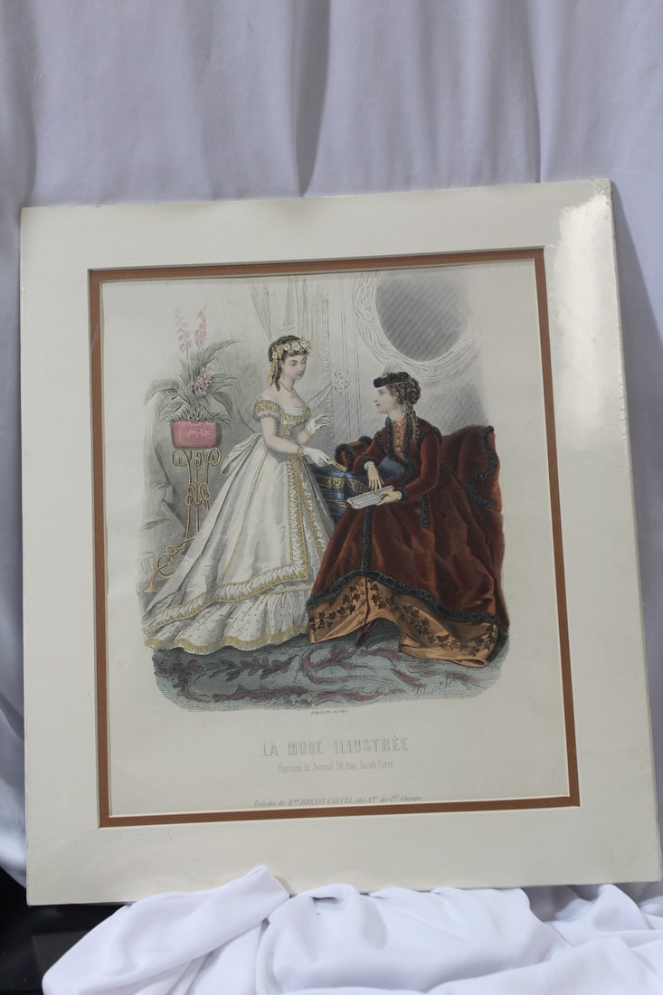 La Mode Illustree - Paris Fashion Print (1 of 5)