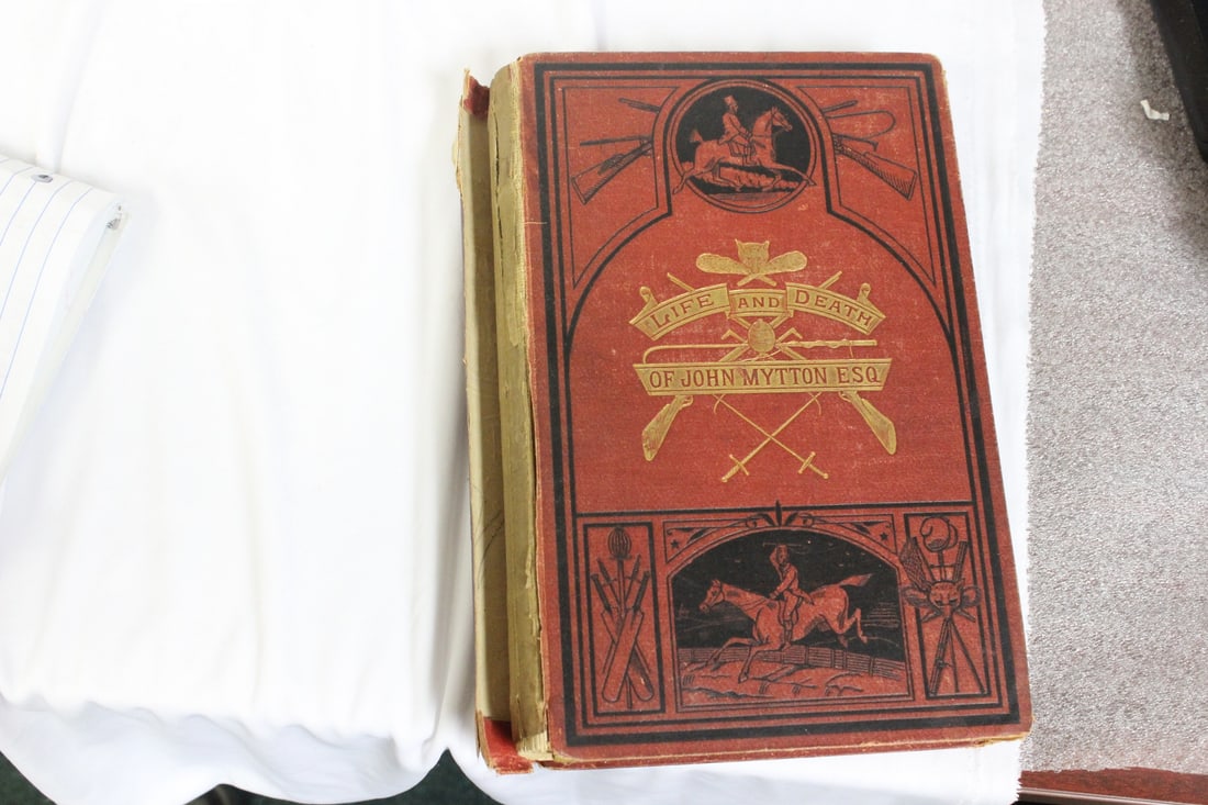 Life and Death of John Mytton: hardcover book - please note: binder needs help