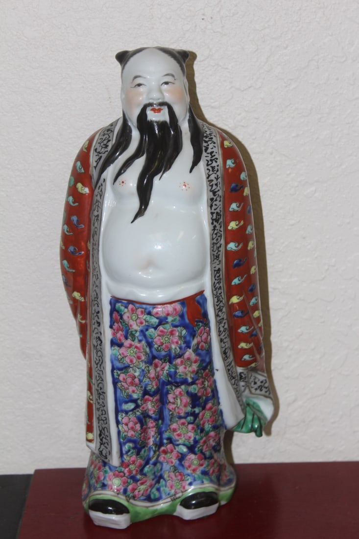 Chinese Porcelain Figurine: republic period - 12" tall