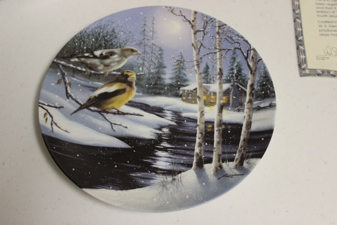 Collector's Plate " Night Light" by Rusty Rust (1 of 3)
