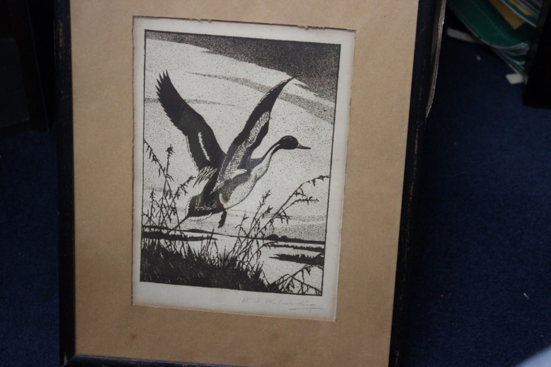 An Antique Print? Litograph? By Walt Wilwerding (1 of 12)