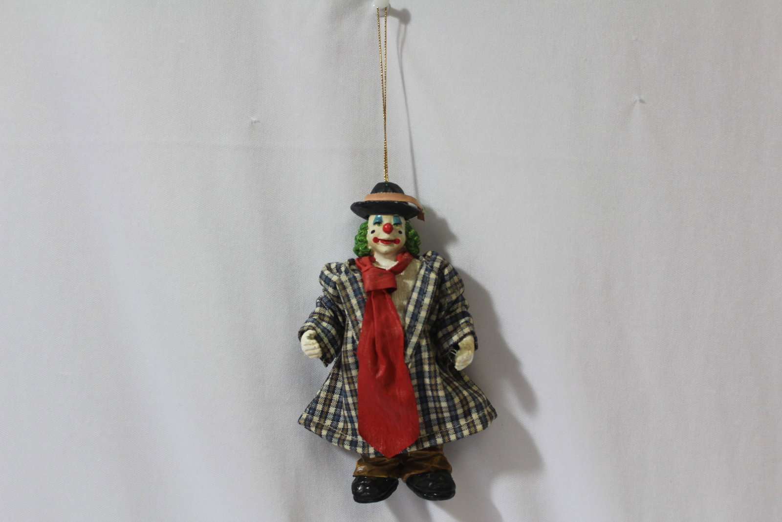 A Papermache Clown: 6 1/8" tall
