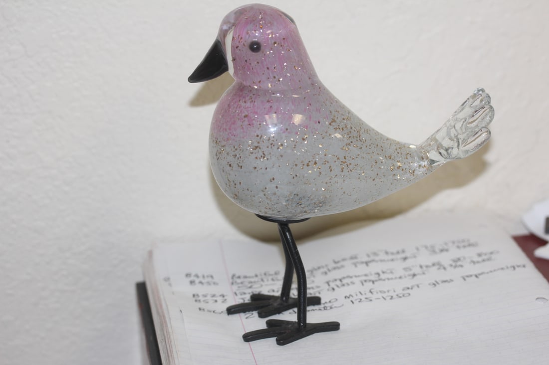 Art Glass Bird - 3
