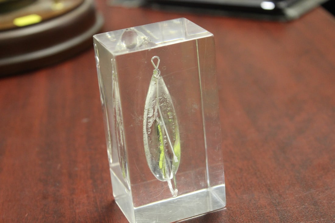 A Lucite Cube - 3