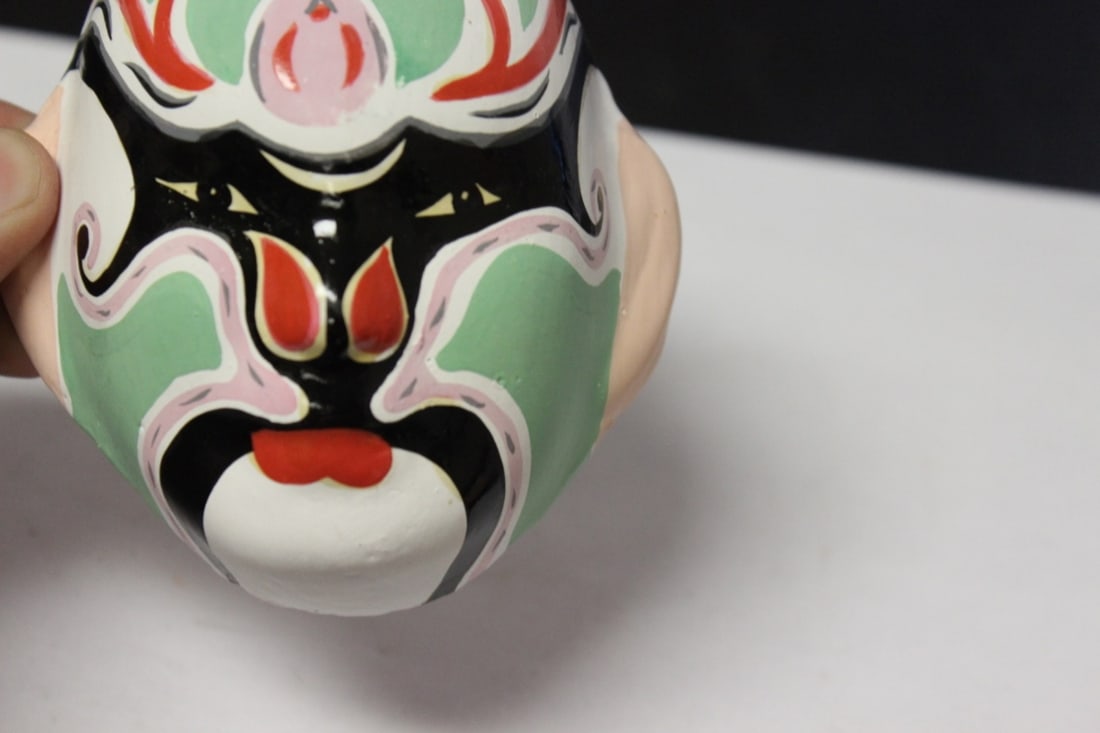 A Ceramic Decorative Mask - 2