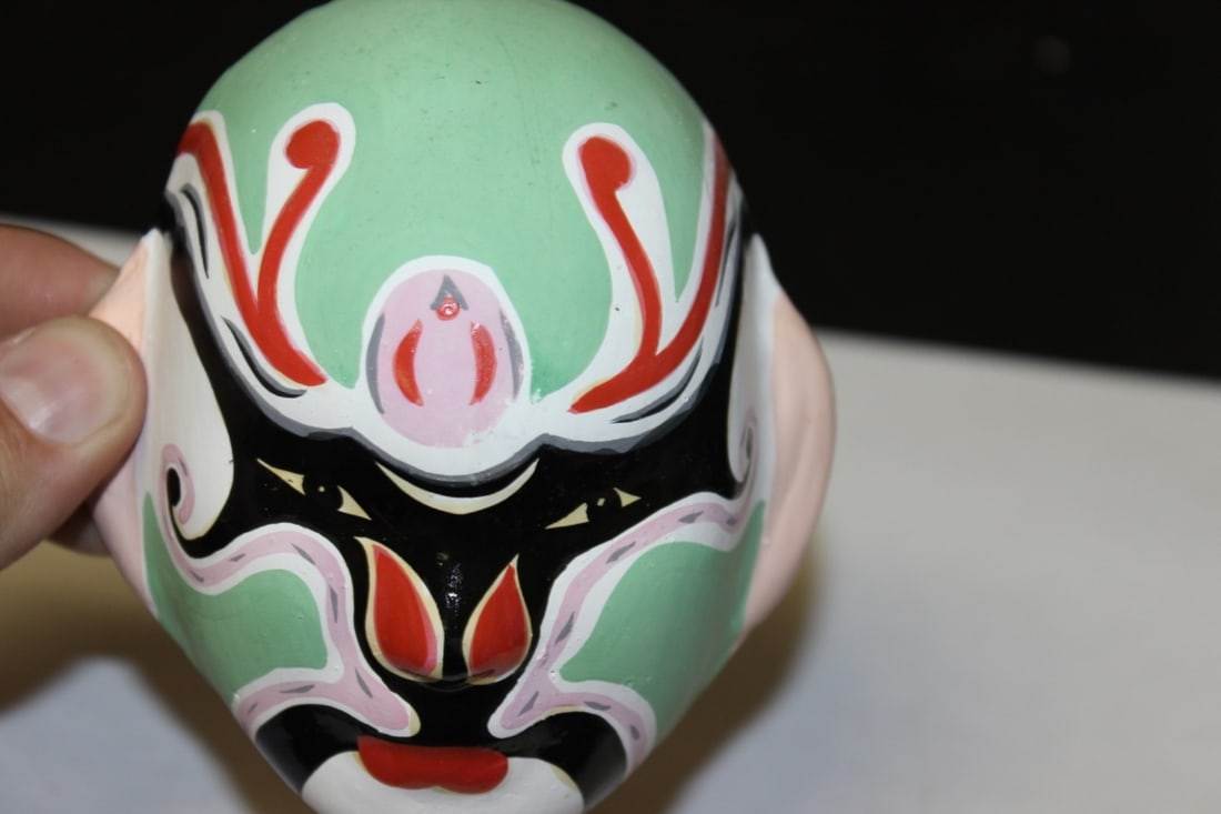 A Ceramic Decorative Mask - 3