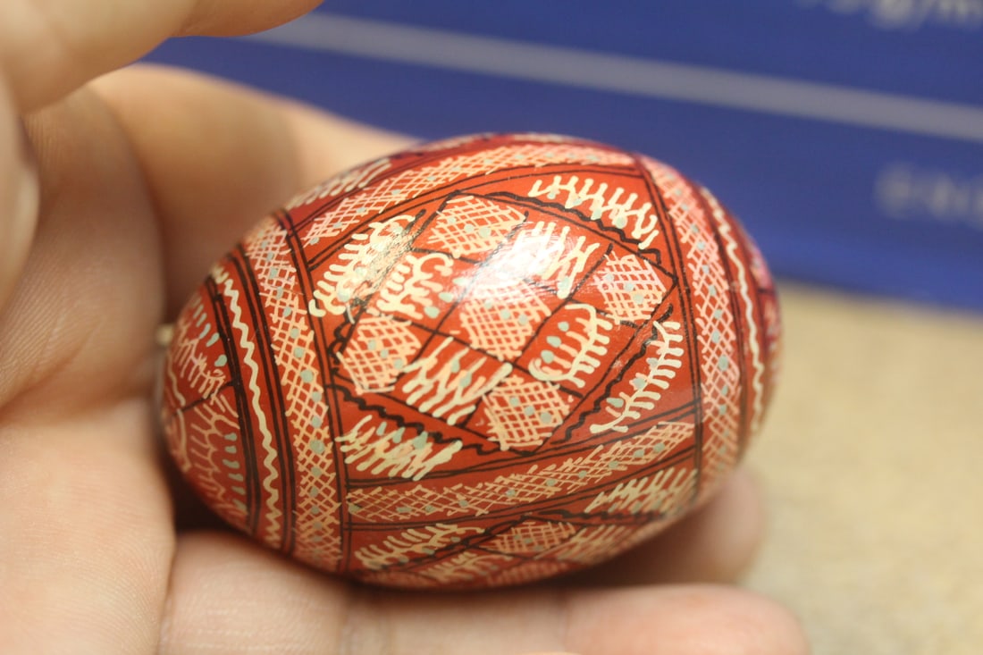 Paper Mache Egg - 3