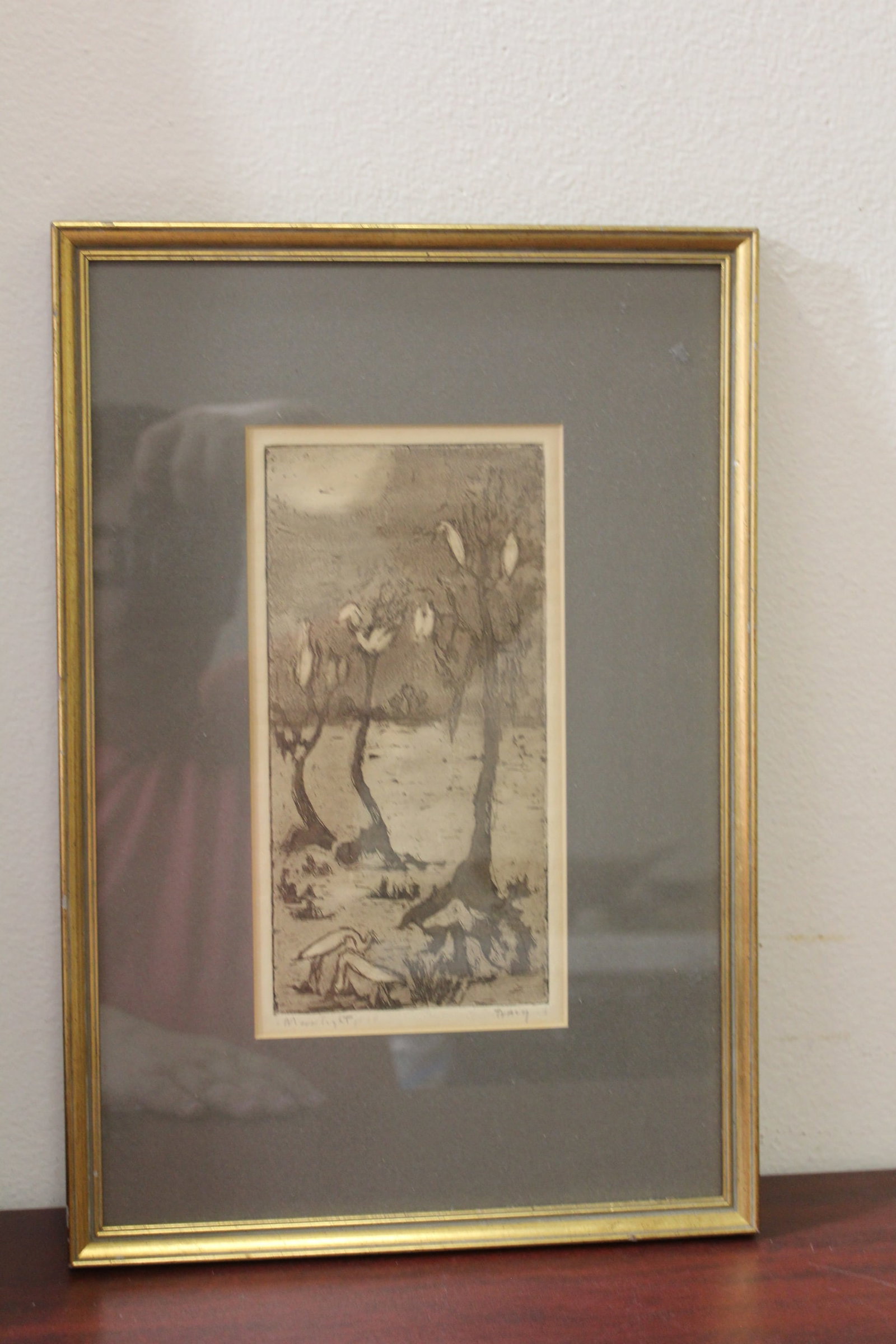 A Signed Engraving by Tracy (1 of 9)