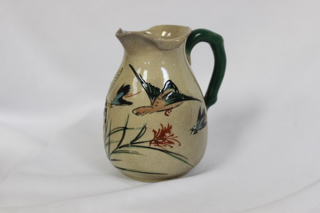 A Japanese Pottery Pitcher (1 of 7)