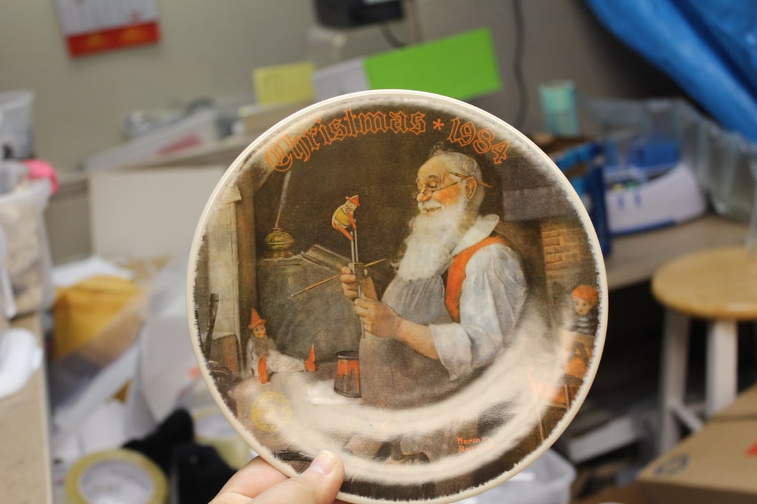 Norman Rockwell Collector's Plate: boxed and COA - 8 1/4" in diameter