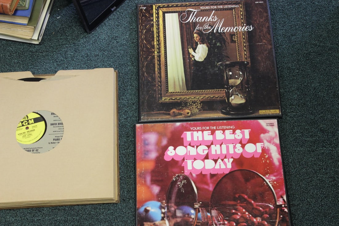 Lot of 3 Song Albums Set: as shown