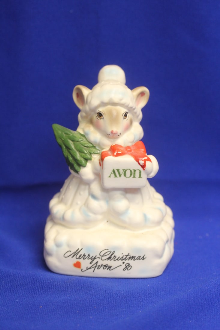 Avon Precious Moments Mouse/Kangaroo?: 6" tall