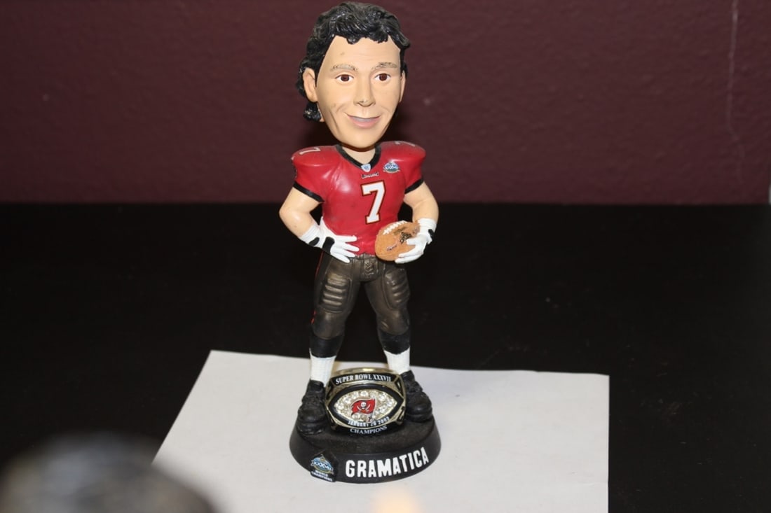 Buccaneers Bobble Head Figurine: Superbowl - Limited Edition - 8 1/2" tall