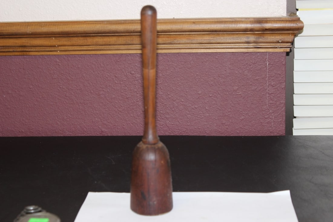 A Vintage Meat Tenderizer: 10 3/4 inches tall