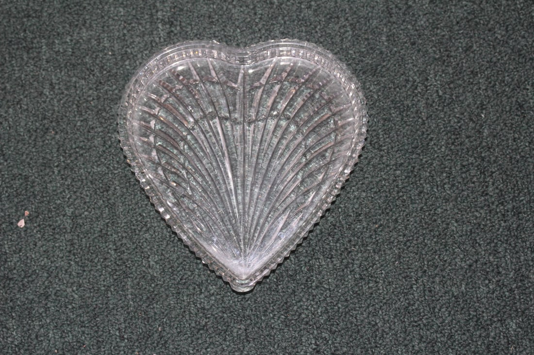 Waterford Crystal Heart Shaped Tray (1 of 4)