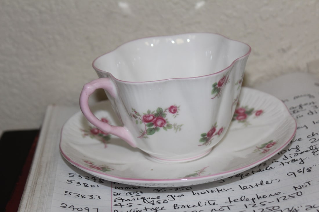 England Shelley Cup and Saucer (1 of 7)