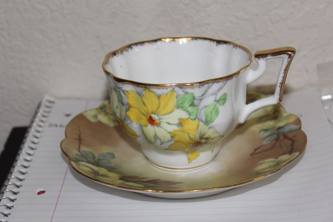 England Cup and Saucer (1 of 6)